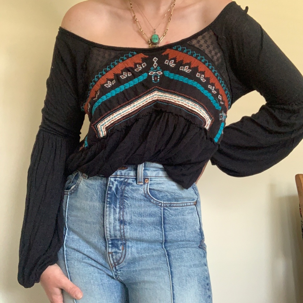 SOLD Free People off the shoulder top